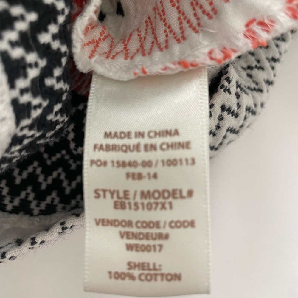 Ella Moss black and Red Shorts size 0 - Picture 6 of 6